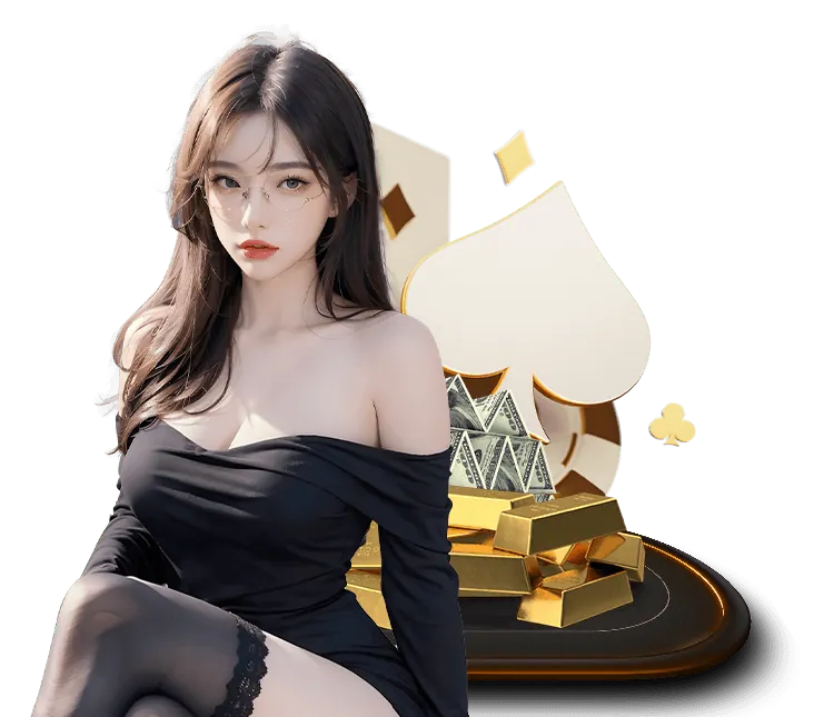 Bàn chơi Baccarat với chip vàng và người chơi tại 8ket Casino